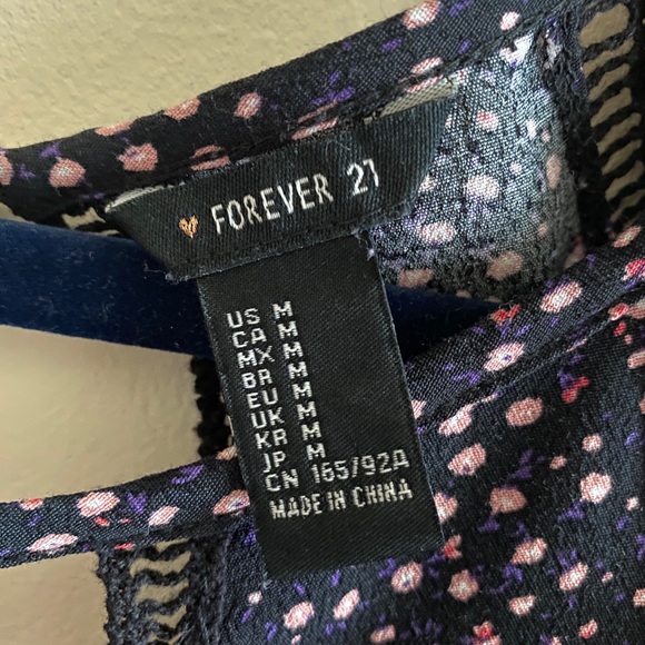 3 for $20 Cute floral mini peasant dress - Picture 2 of 3